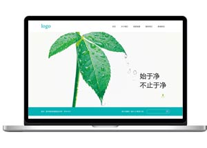 环保家居服饰网页模版html